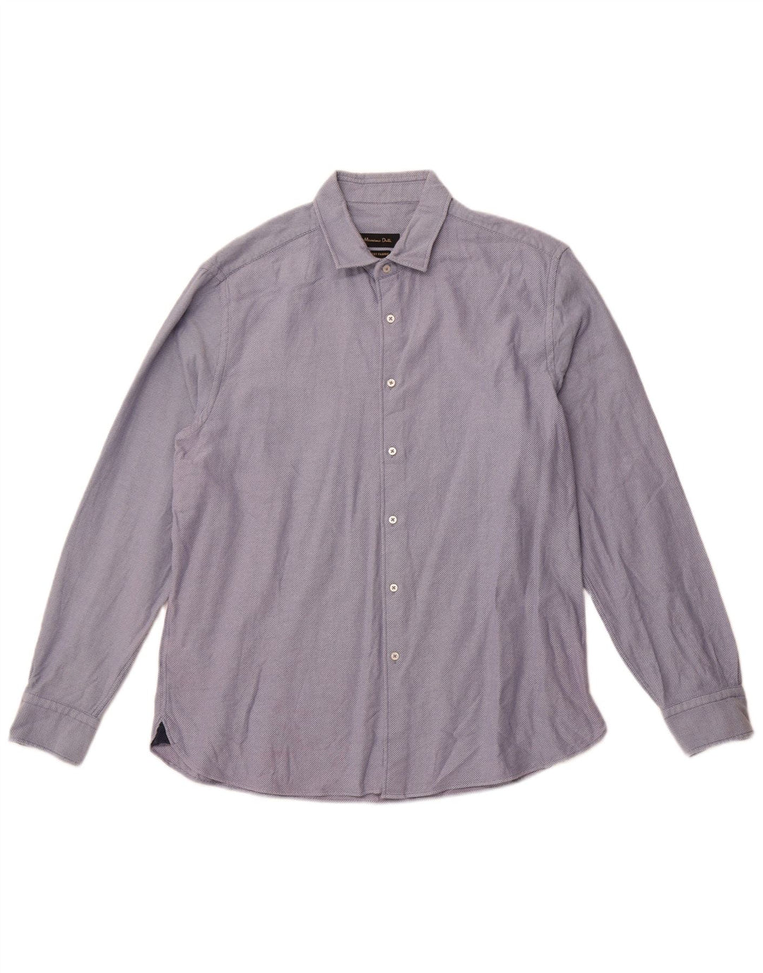 Massimo Dutti muška košulja 2XL plavi pamuk