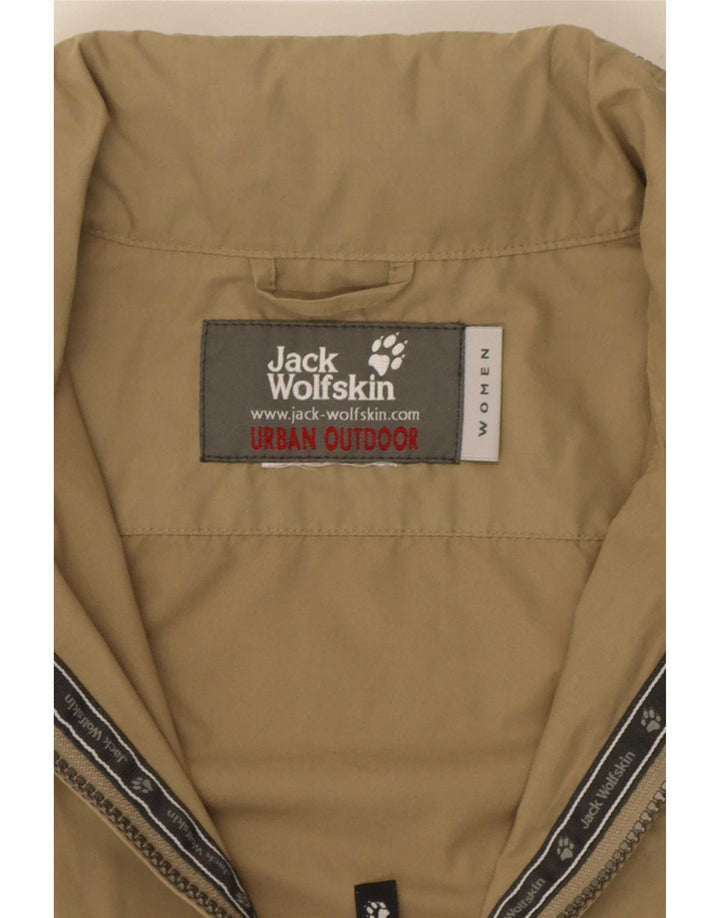 Jack Wolfskin ženska bomber jakna s kapuljačom UK 16 Large kaki