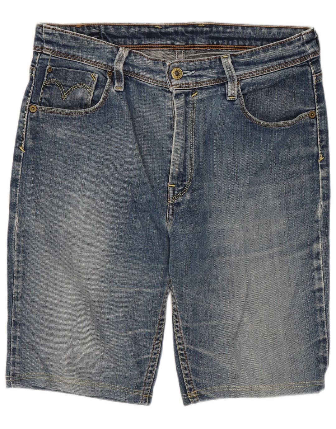 Levi's ženske traper kratke hlače W32 veliki plavi pamuk