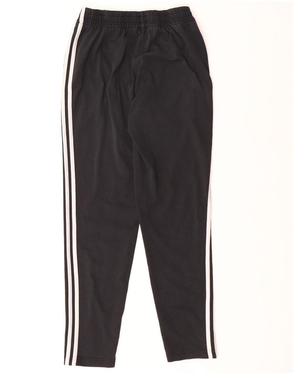 ADIDAS Womens Tracksuit Trousers Medium  Black Cotton