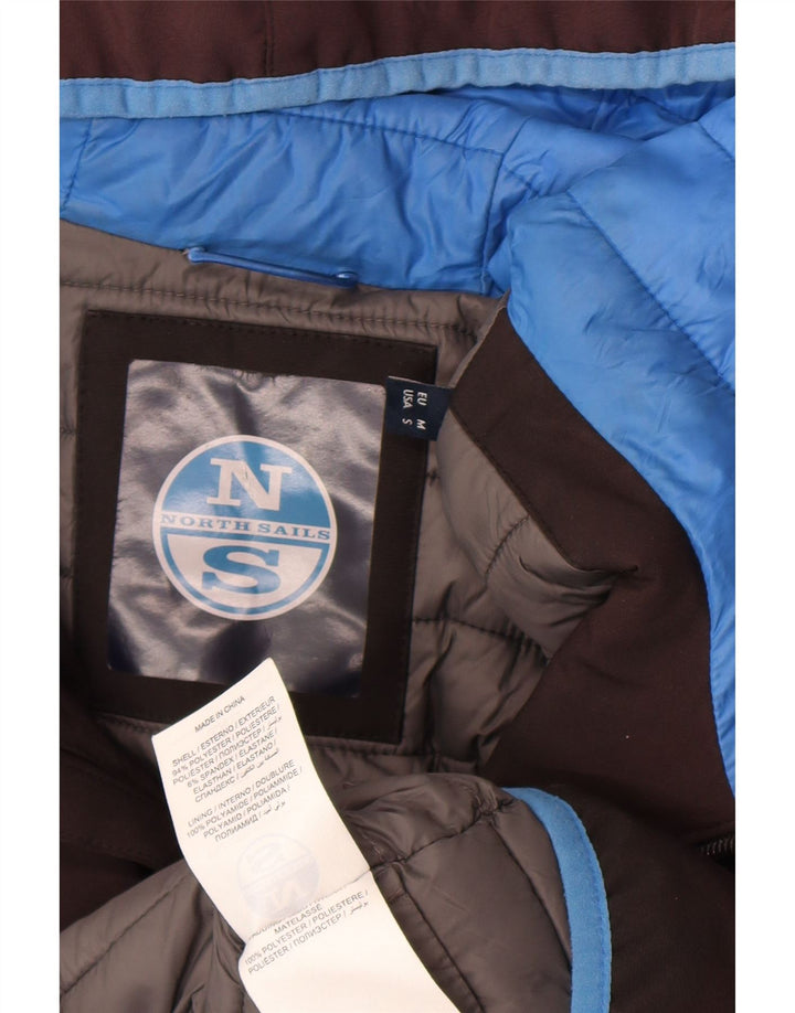 North Sails muška podstavljena jakna s kapuljačom UK 38 srednje siva boja