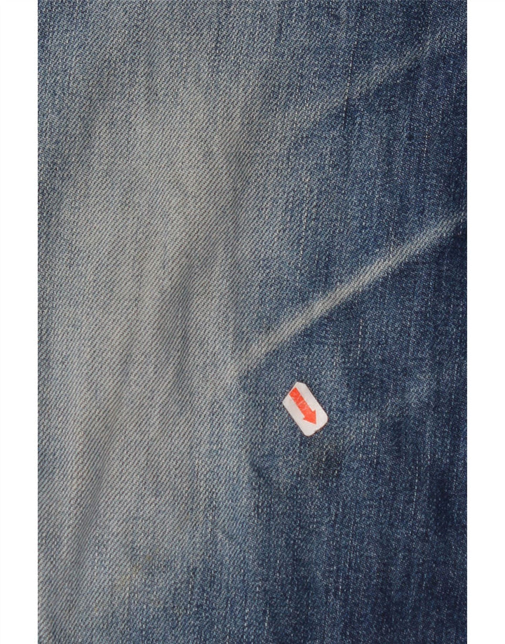 LEE Mens Brooklyn Straight Jeans W36 L36 Plavi pamuk