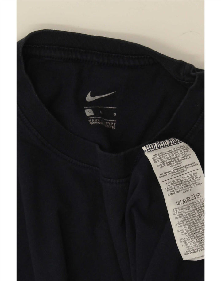 Nike muška majica kratkih rukava, veliki tamnoplavi pamuk
