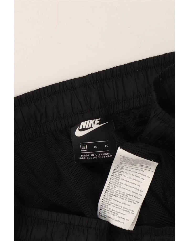 Nike muške trenirke hlače joggers XL crni najlon