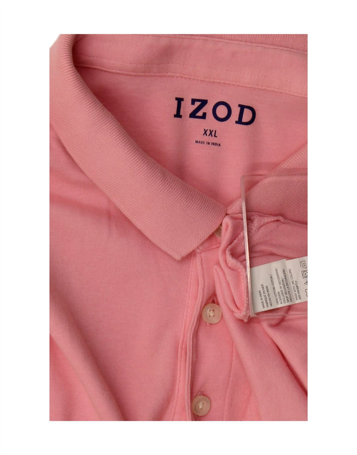 Izod muška polo majica 2XL ružičasti pamuk
