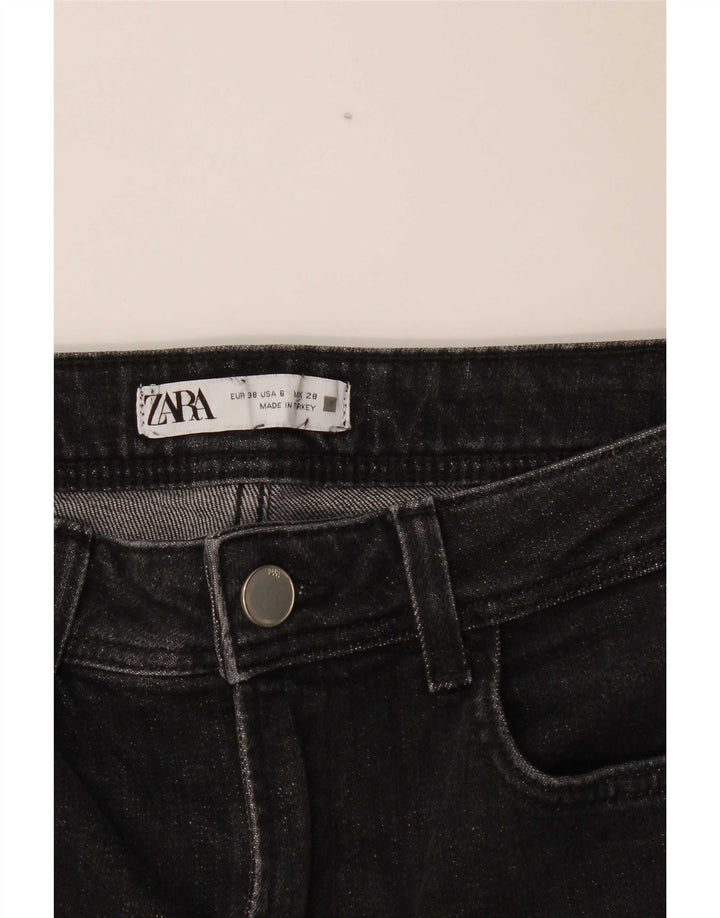 Zara ženske uske traperice EU 38 male W28 L31 crne