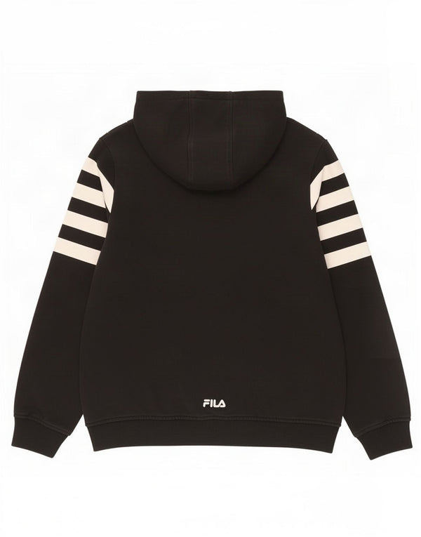 Fila Boys majica s kapuljačom za 11-12 godina, pamuk na crne pruge