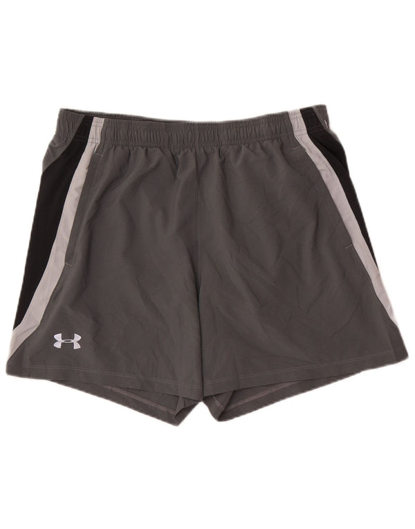 Under Armour muške sportske kratke hlače Heat Gear Large Grey Colourblock