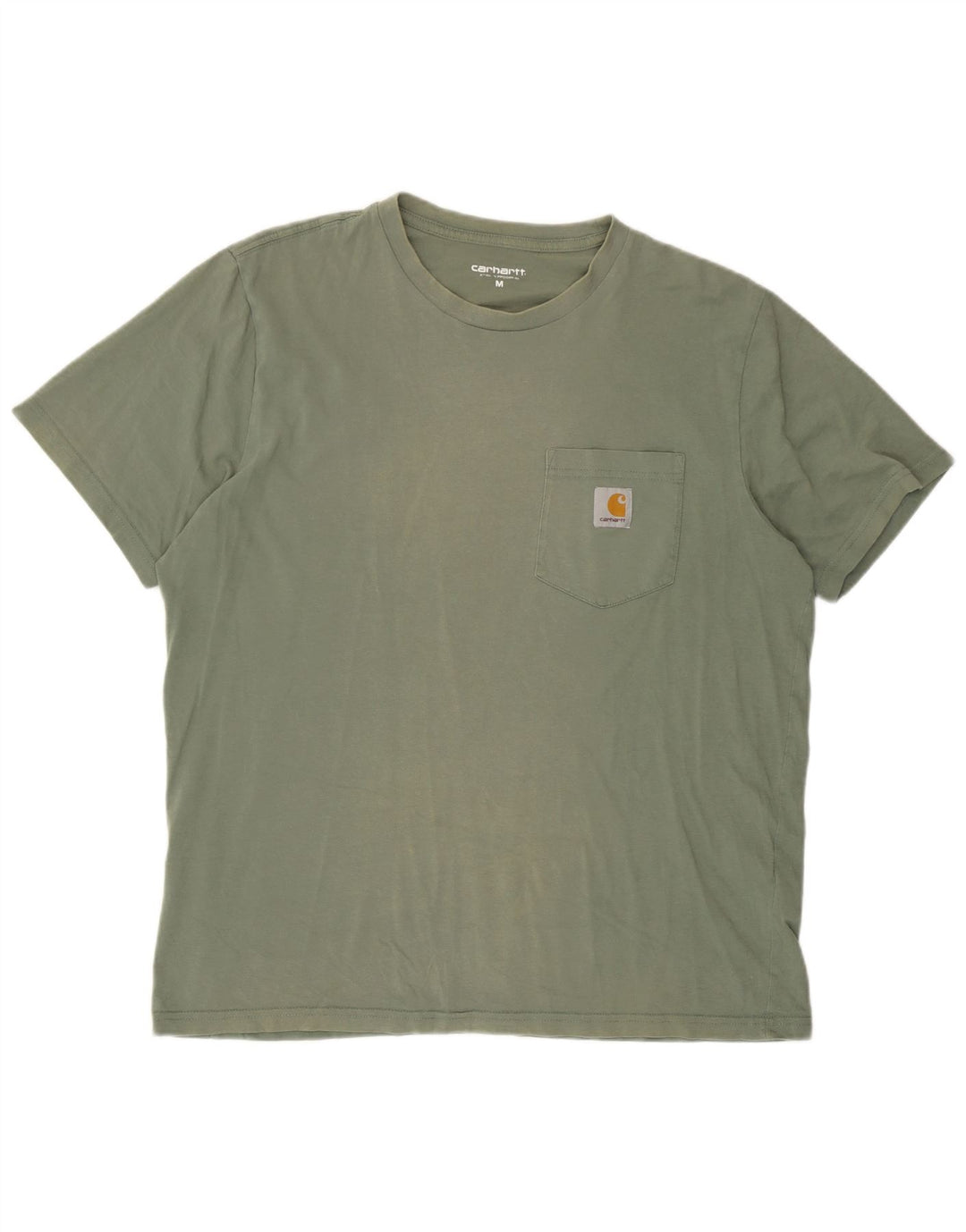 Carhartt muška majica kratkih rukava srednji zeleni pamuk
