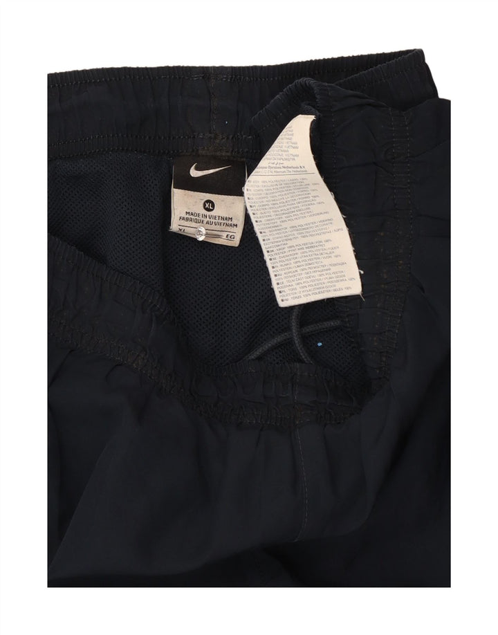 Nike muške kratke hlače za kupanje s grafičkim motivima XL tamnoplavi poliester
