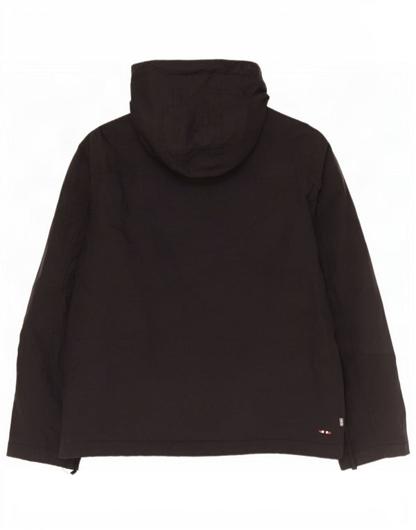 Napapijri muška anorak jakna s kapuljačom Geographic UK 42 XL crni najlon