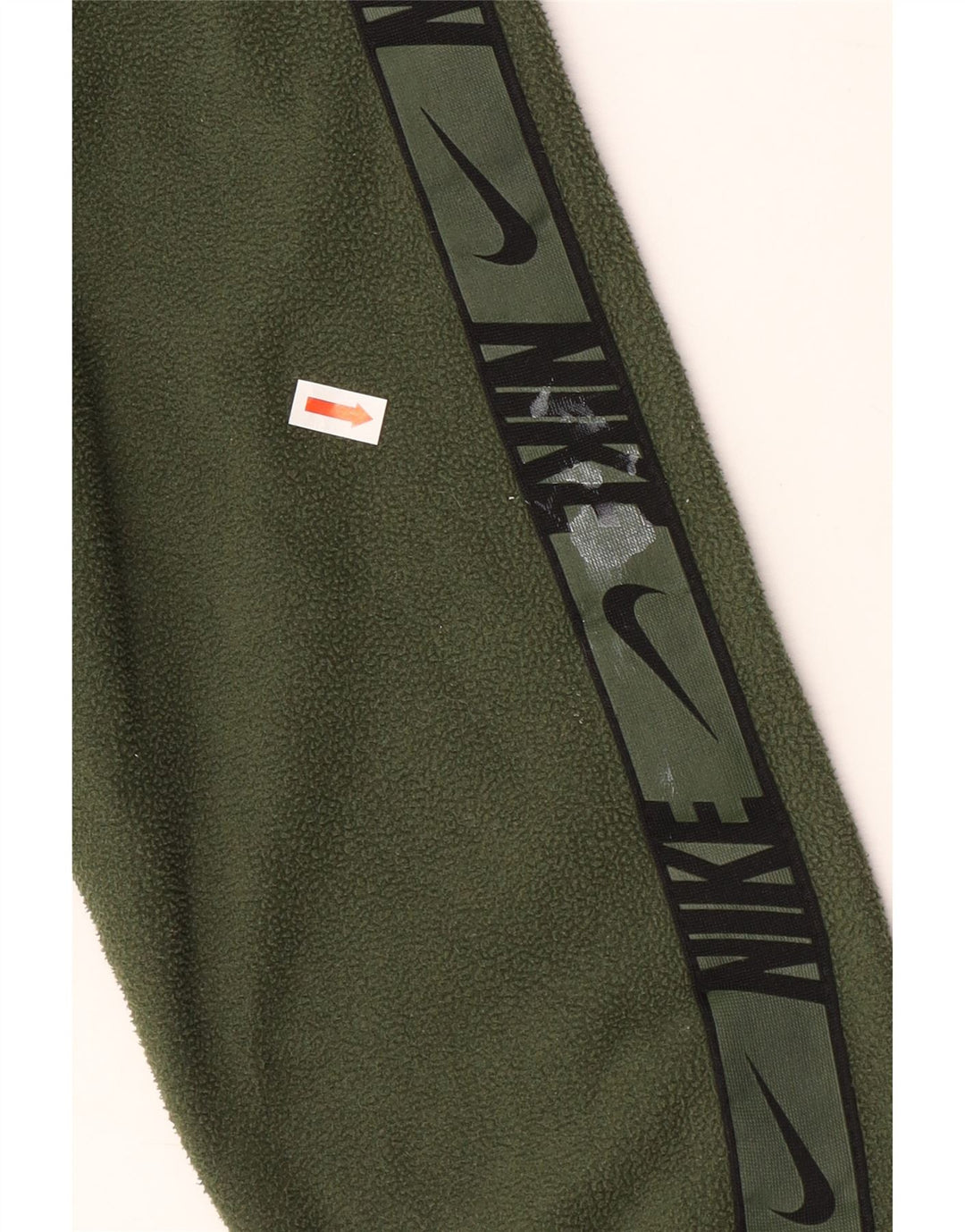 NIKE muški Therma-Fit grafički džemper od flisa s kapuljačom XS zeleni poliester