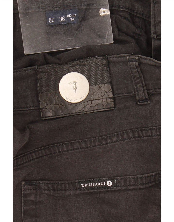 Trussardi muške ravne traperice W34 L28 crne