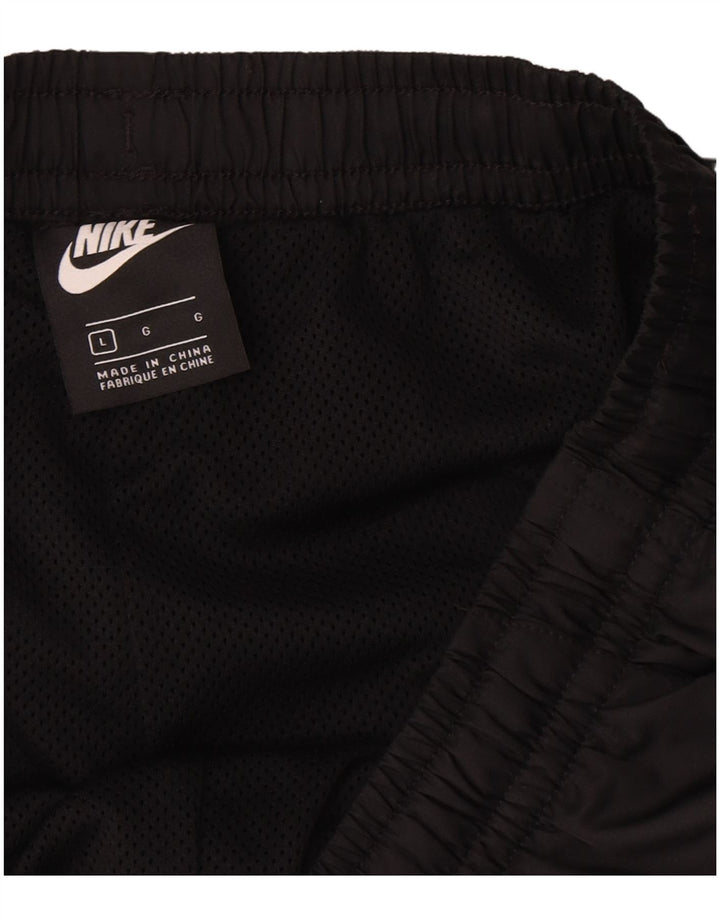 Nike Graphic Regular Sport Shorts Large Black Poliester