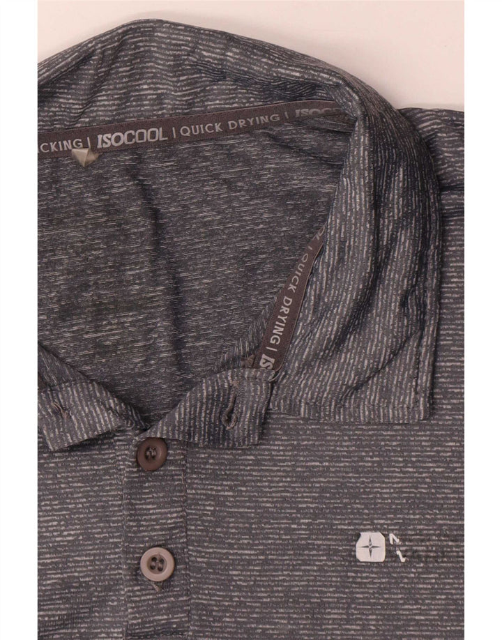 Mountain Warehouse muška polo majica XL sivi flekasti najlon