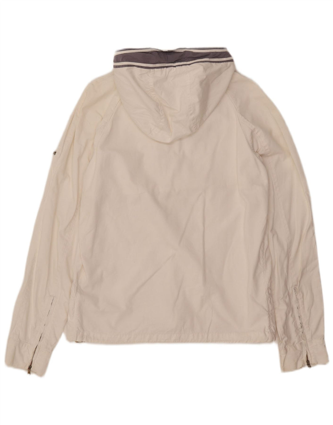 Muška bomber jakna s kapuljačom Cesare Paciotti 4US IT 50 Large Off White