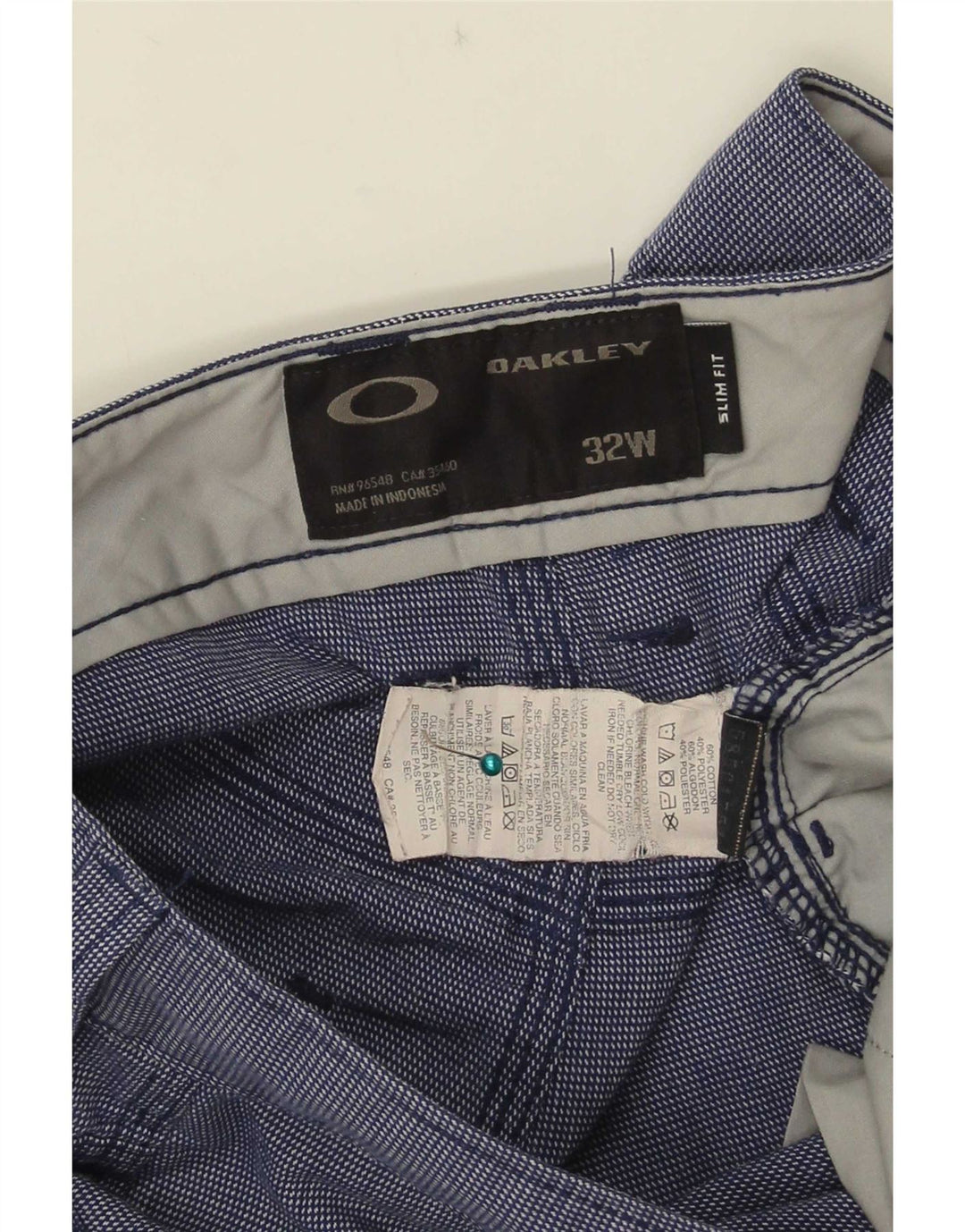 Oakley muške ležerne kratke hlače W32 srednje plavi pamuk