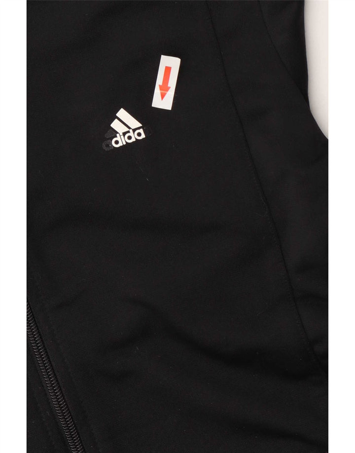 Adidas ženska gornja jakna trenirke UK 8/10 mali crni poliester