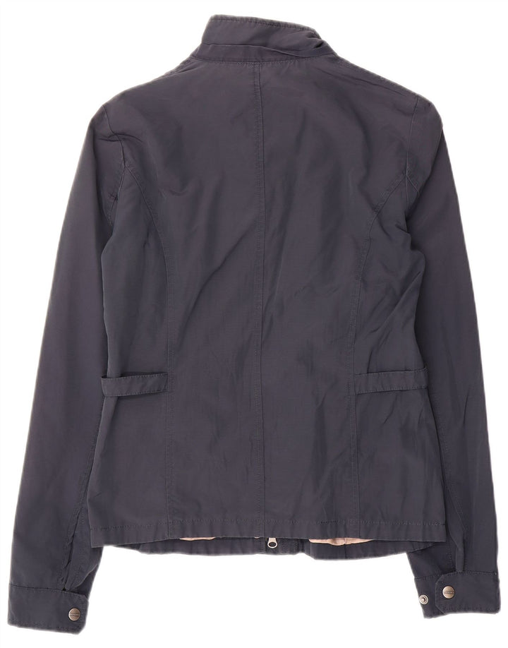 Woolrich ženska bomber jakna UK 16 Veliki tamnoplavi pamuk