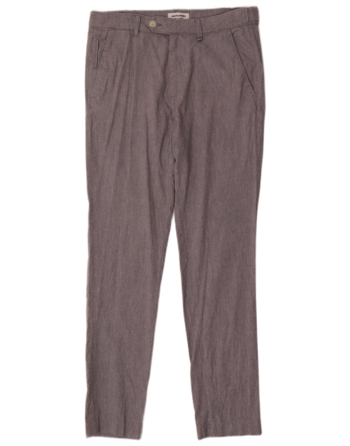Jack & Jones muške uske chino hlače W32 L32 sive