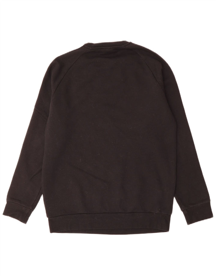 ADIDAS ženska majica prekomjerne veličine UK 0/2 XS crni pamuk