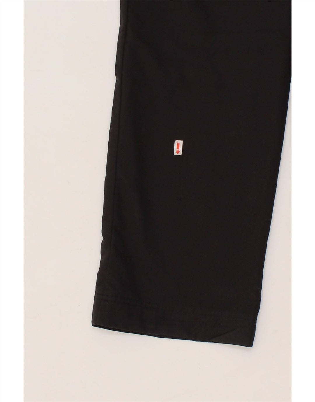 REEBOK Womens Straight Chino Trousers Small W32 L30  Black Polyester Vintage Reebok and Second-Hand Reebok from Messina Hembry 