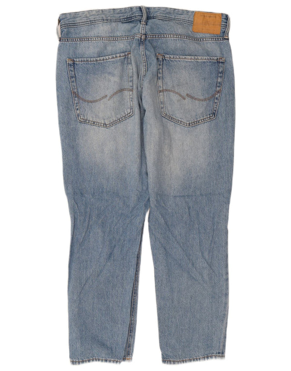 Muške uske traperice Jack & Jones W36 L28 plavi pamuk