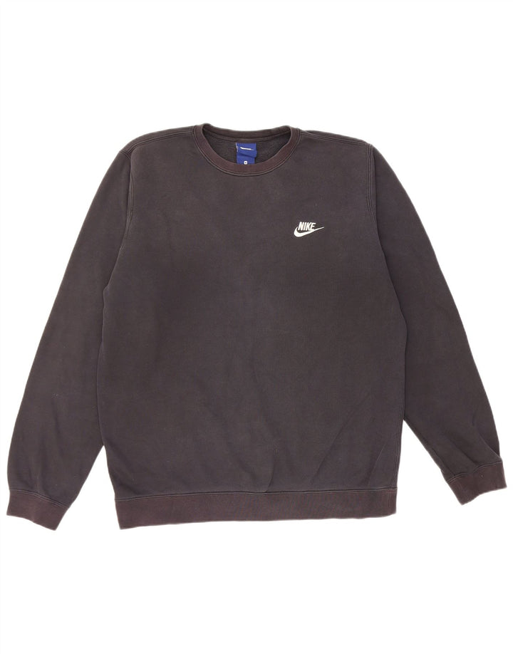 Nike muška majica srednje veličine, crni pamuk