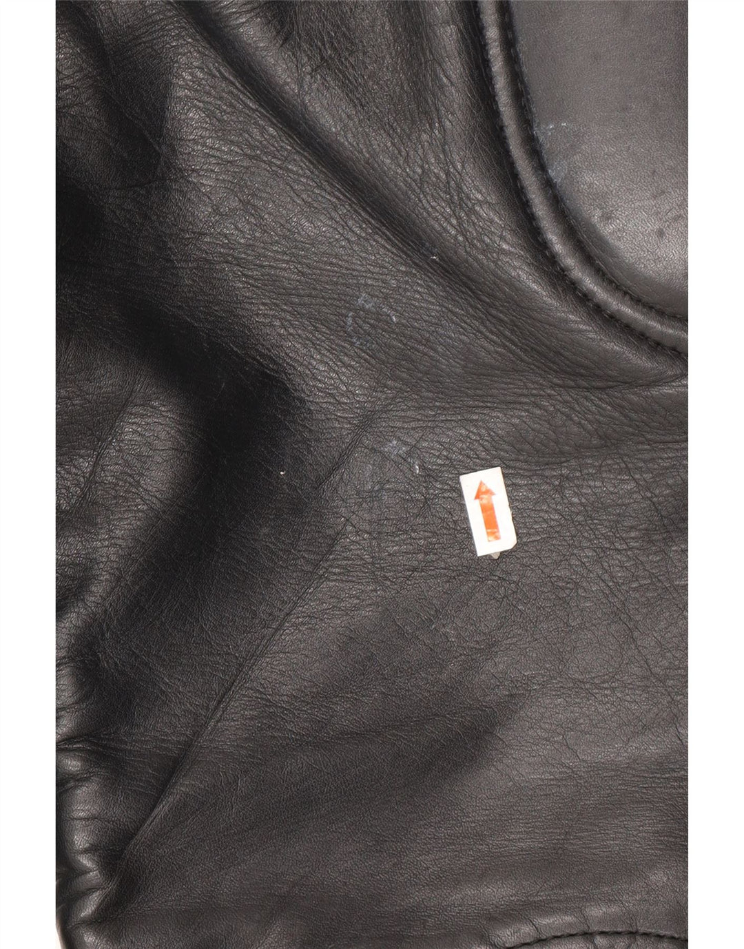 VINTAGE muške biciklističke kožne hlače W32 L23 crne