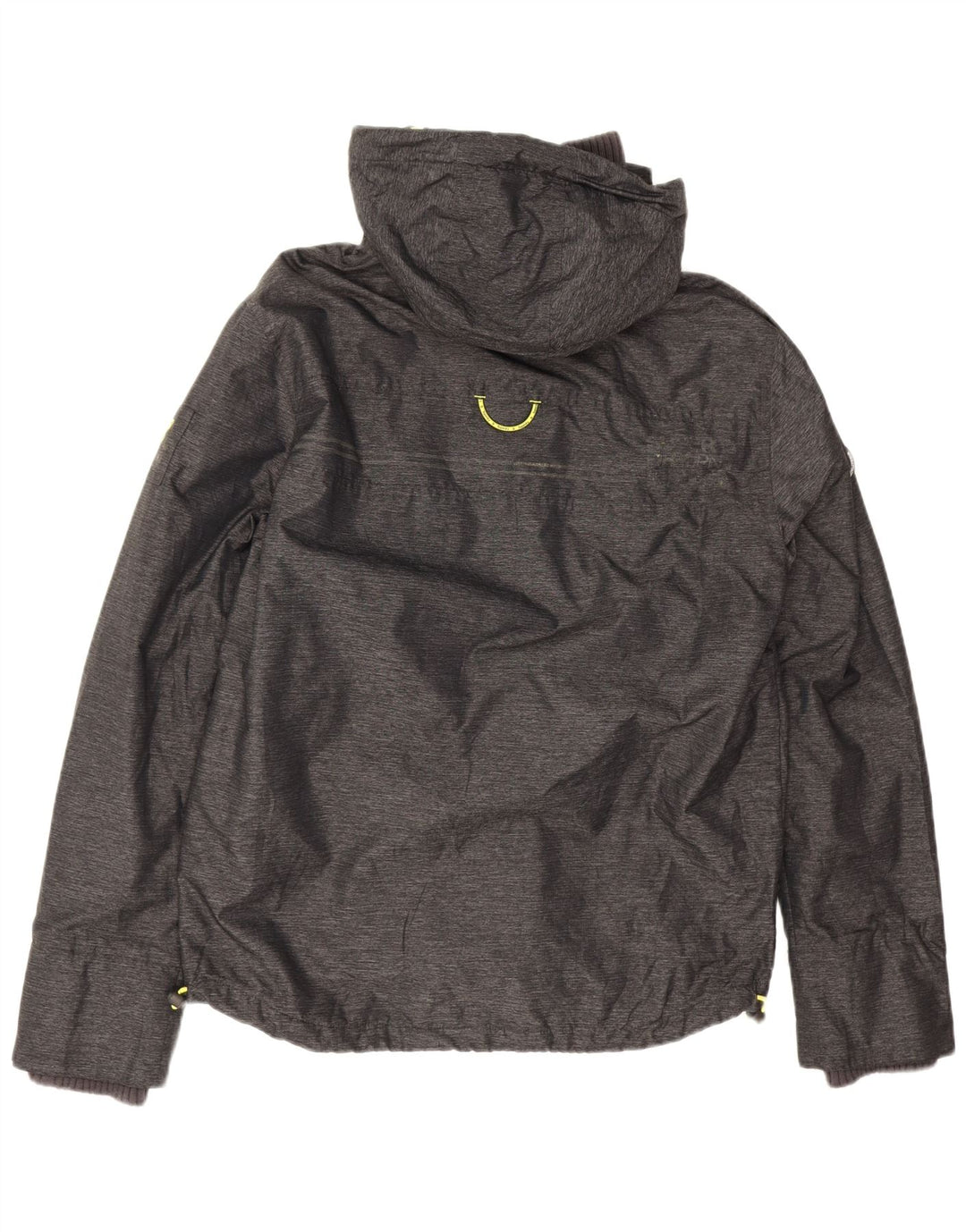 Superdry muška jakna s kapuljačom Windattacker UK 40 velika siva najlonska