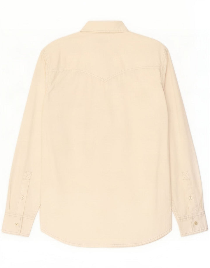 Levi's muška košulja Large Off White Cotton