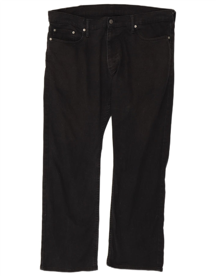 Levi's muške 514 ravne traperice W38 L30 crni pamuk