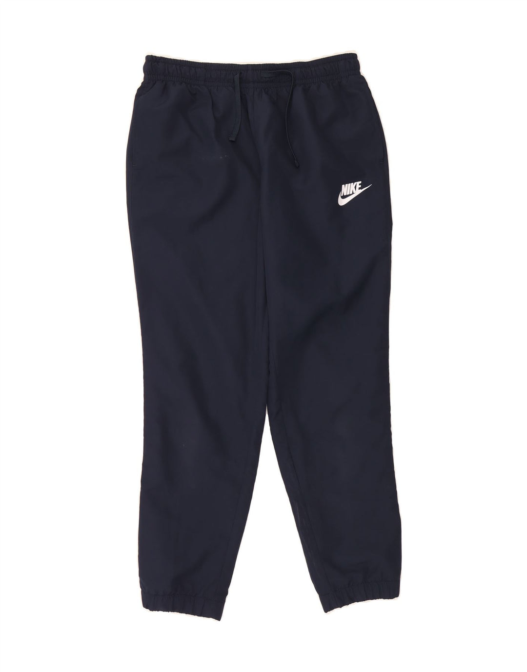 NIKE Mens Tracksuit Trousers Joggers Large  Navy Blue Polyester Vintage Nike and Second-Hand Nike from Messina Hembry 