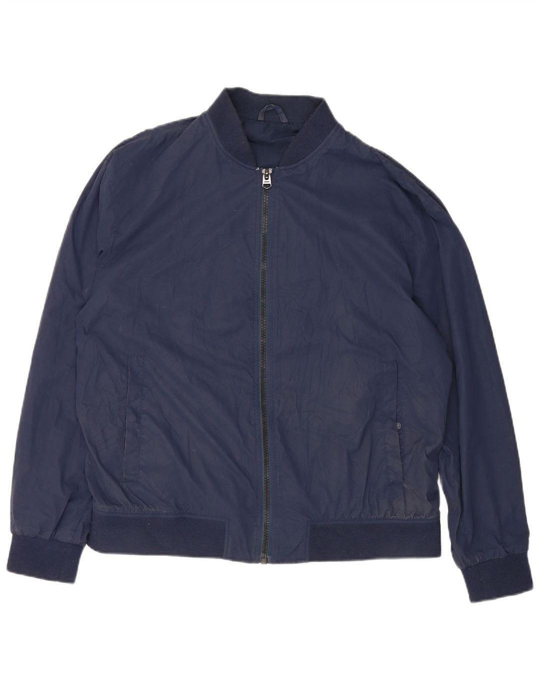 Zara muška bomber jakna UK 42 XL tamnoplavi poliester