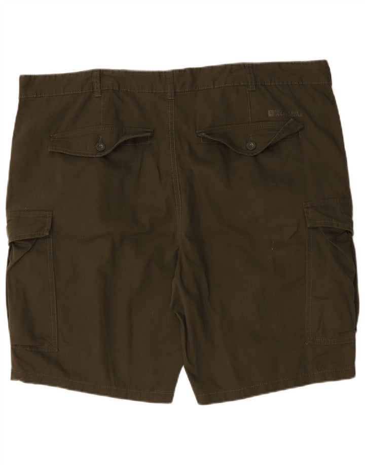 Mountain Warehouse Muške Cargo kratke hlače W44 2XL kaki pamuk