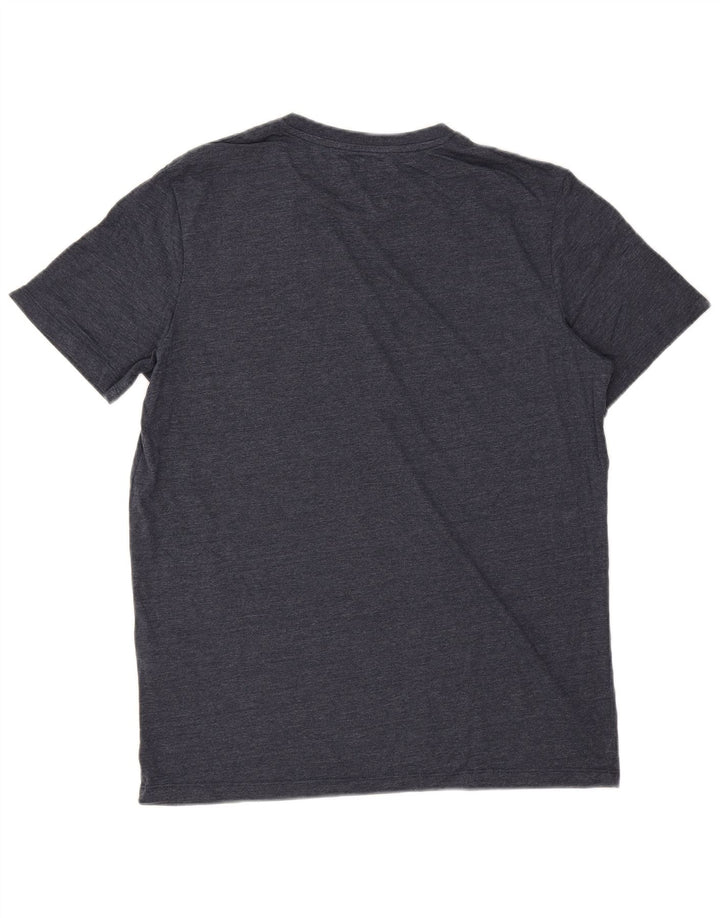 Jack & Jones muška majica kratkih rukava srednje tamnoplavi pamuk