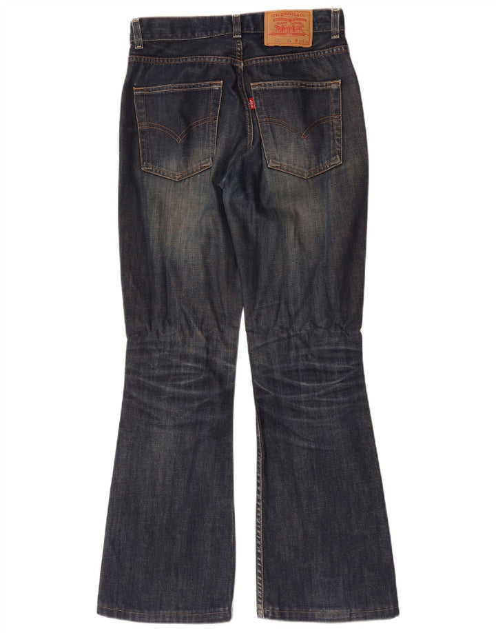 Levi's ženske 525 Bootcut traperice W29 L30 tamnoplavi pamuk