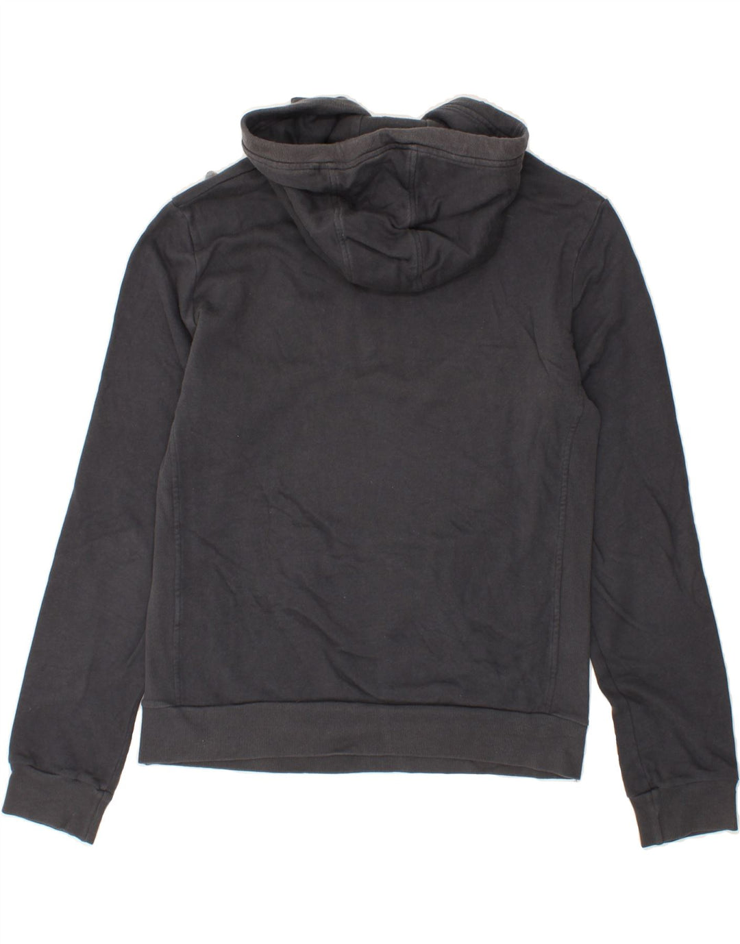 FREDDY Mens Graphic Hoodie Jumper IT 48 Medium Black Cotton Vintage Freddy and Second-Hand Freddy from Messina Hembry 