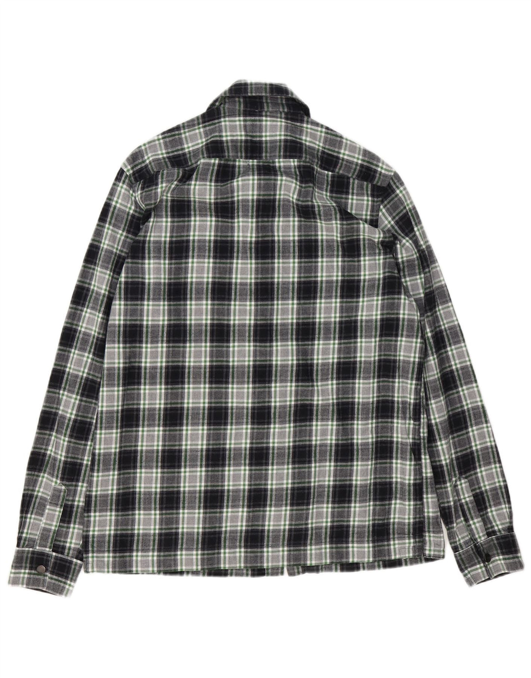 Muška flanelska košulja Ted Baker, veličina 3, srednje zelena karirana pamuk