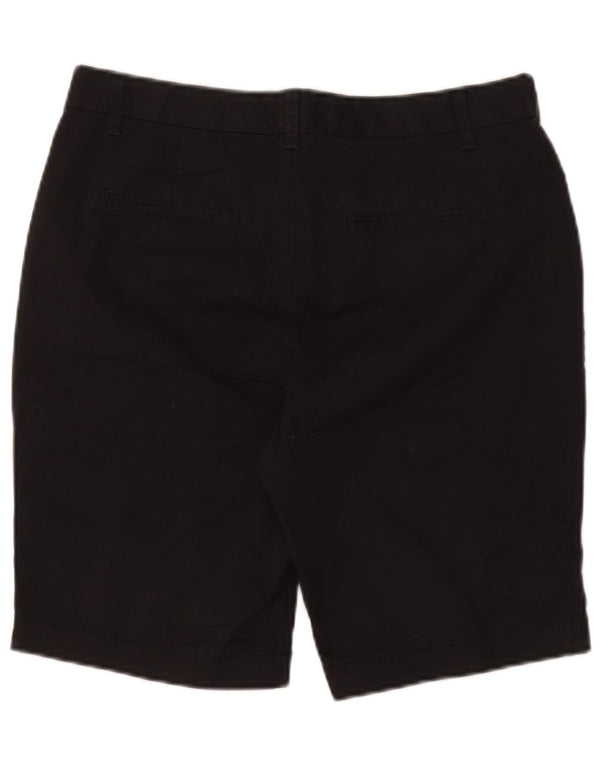 Gap ženske kratke hlače chino UK 8 male W32 crni pamuk