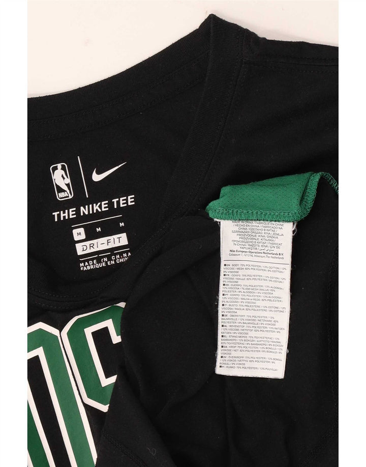 Nike muška majica kratkih rukava Boston Celtics Graphic, srednji crni poliester