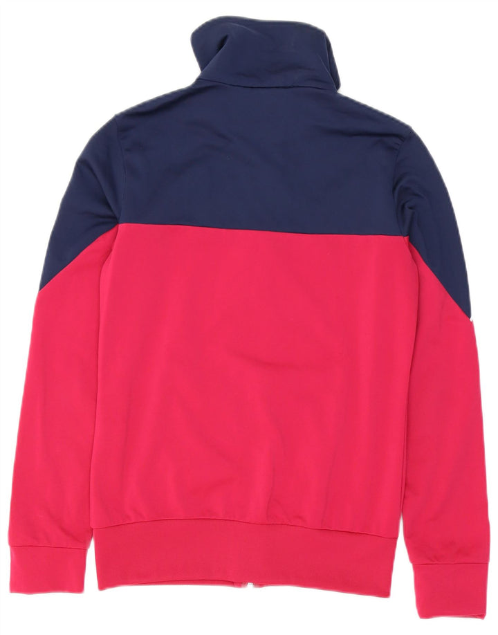 Puma ženska gornja jakna trenirke UK 8 Small Pink Colourblock poliester