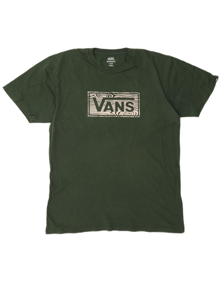 Vans muška majica kratkih rukava s grafičkim motivima, veliki zeleni pamuk