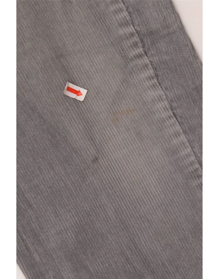 RIFLE Muške ravne hlače od samta W28 L28 plavi pamuk