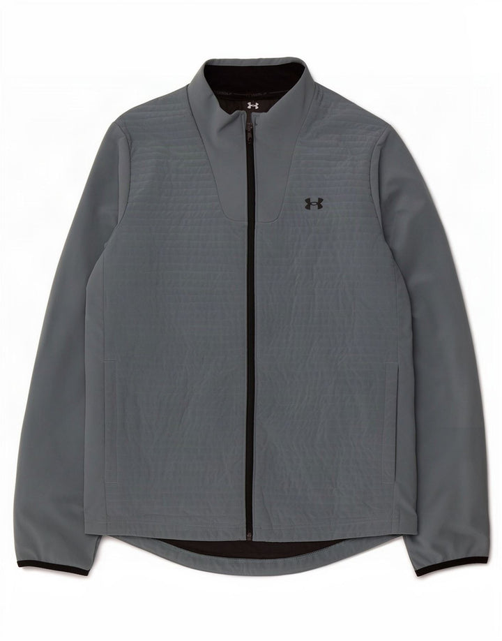 Under Armour muška trenirka Cold Gear Gornja jakna velika siva poliesterska
