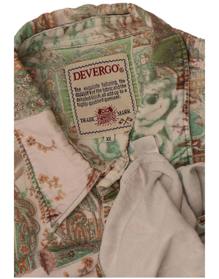 DEVERGO Muška košulja XL Raznobojni patchwork pamuk