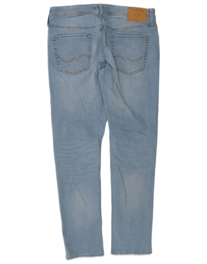 Jack & Jones Muške uske traperice W34 L32 Plavi pamuk