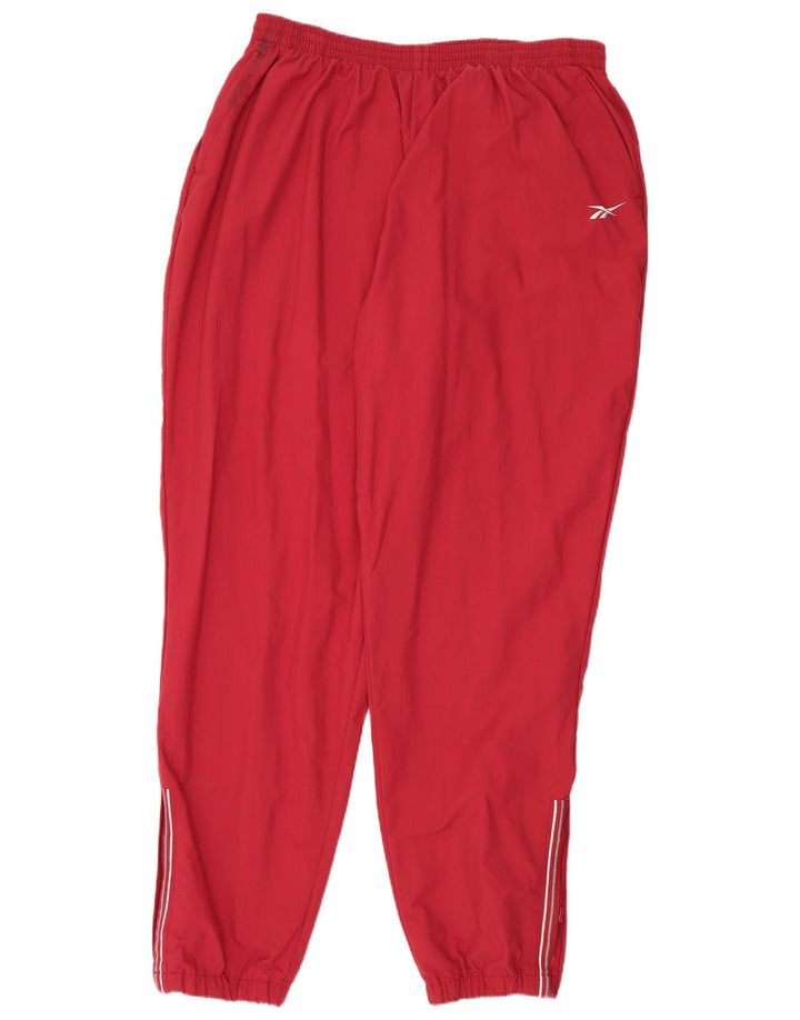 REEBOK Muška trenirka Hlače Joggers 2XL Crveni najlon