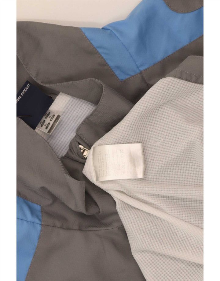 Umbro muška kišna jakna UK 42 XL sivi poliester u boji