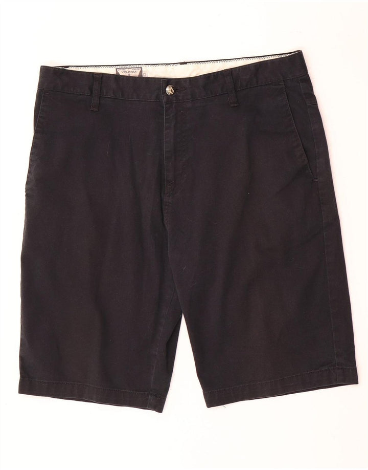 Volcom muške chino kratke hlače W34 veliki crni pamuk